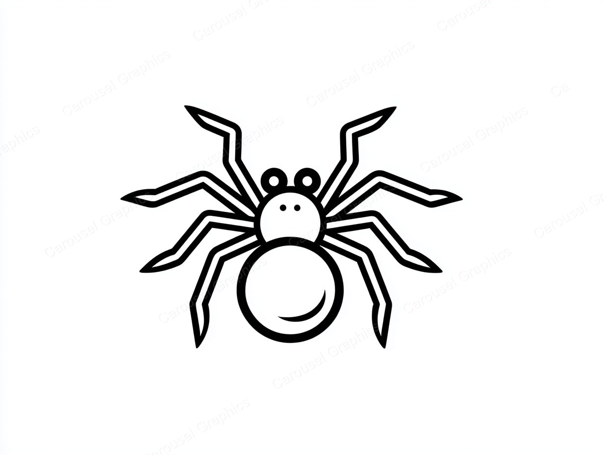 Spider Vector Graphic preview