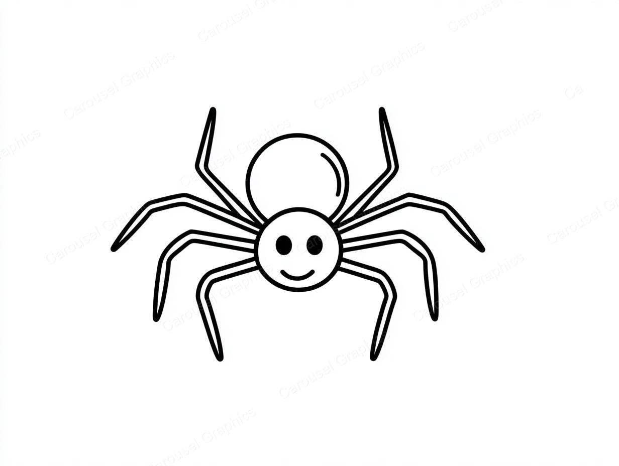 Spider Vector Graphic preview