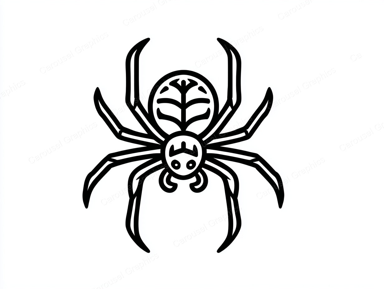Spider Vector Graphic preview