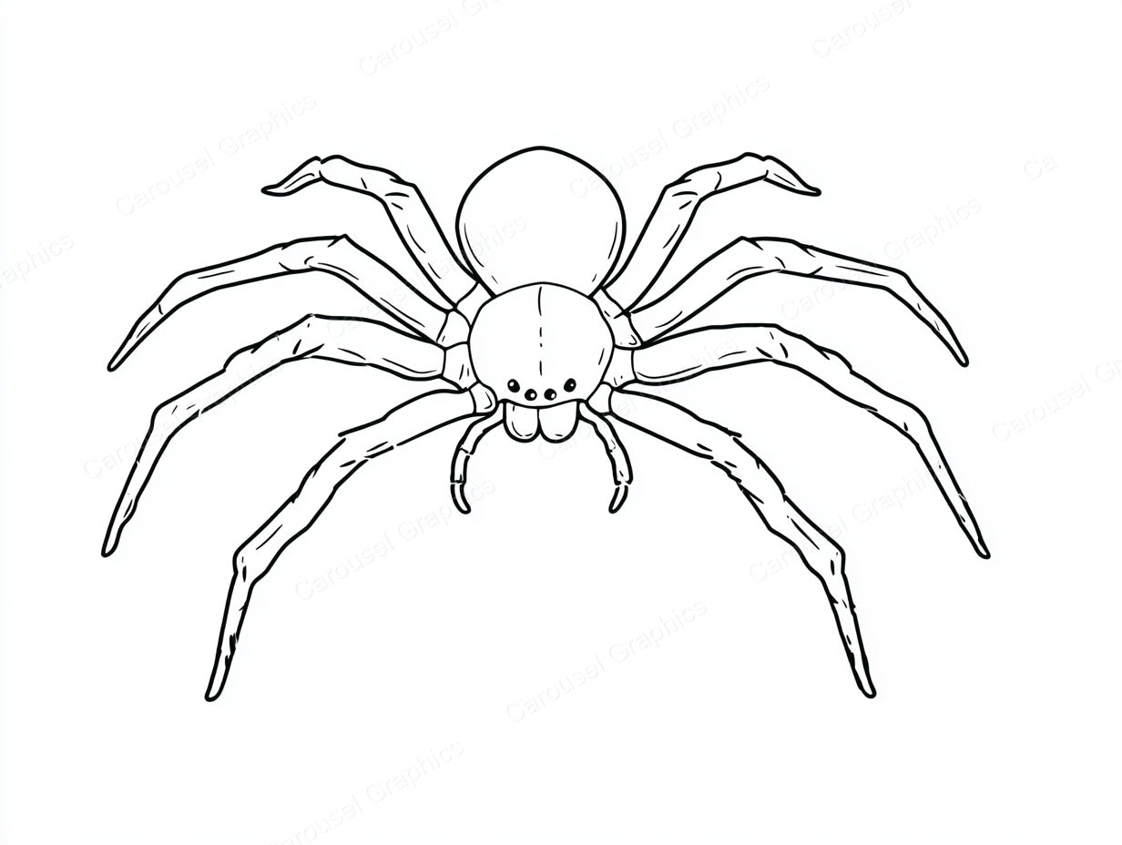 Spider Vector Graphic preview