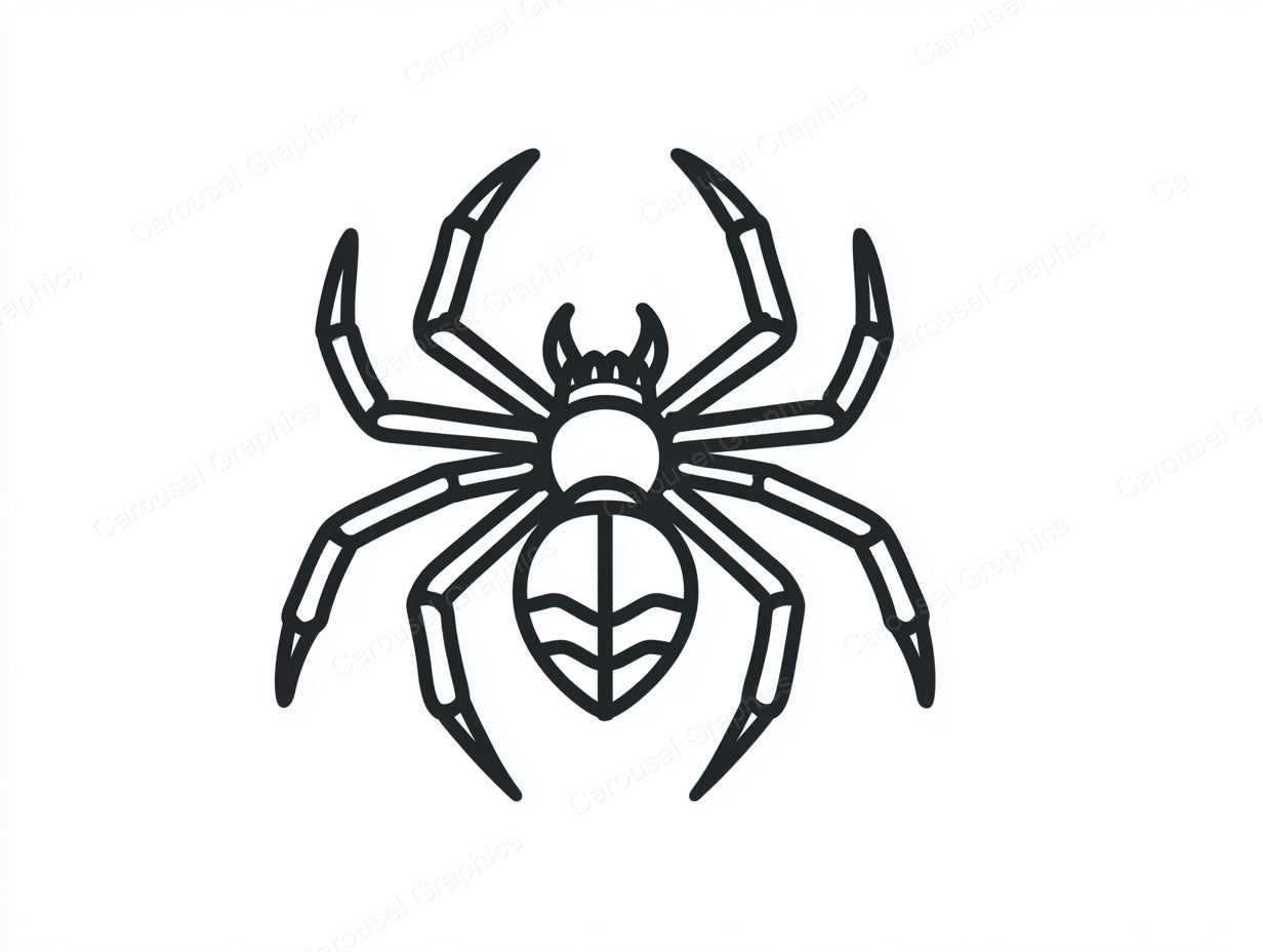 Spider Vector Graphic preview