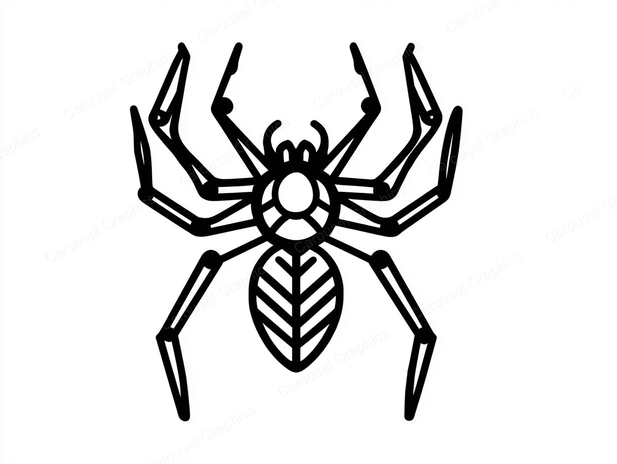 Spider Vector Graphic preview