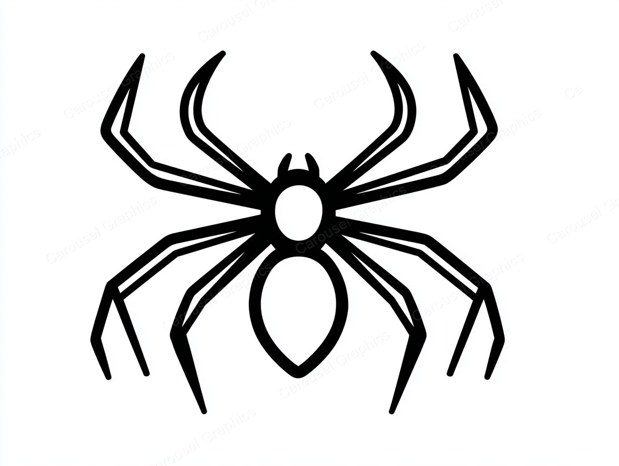 Spider Vector Graphic preview