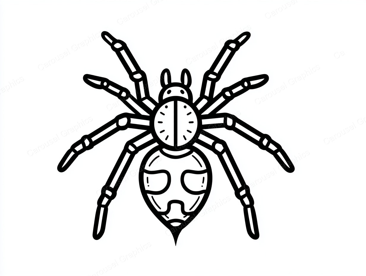Spider Vector Graphic preview