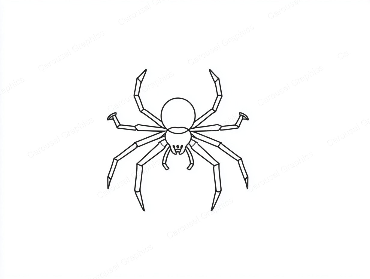 Spider Vector Graphic preview