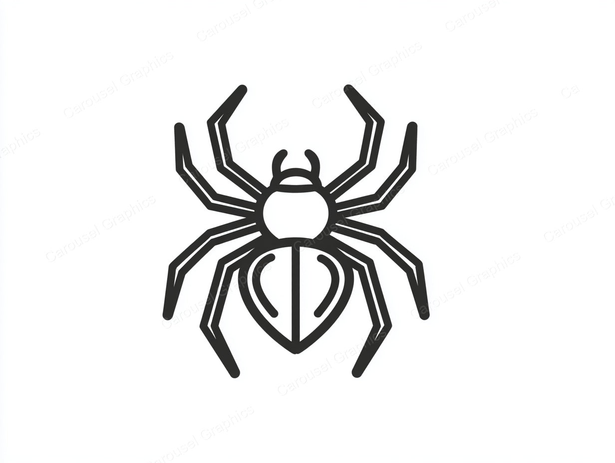 Spider Vector Graphic preview