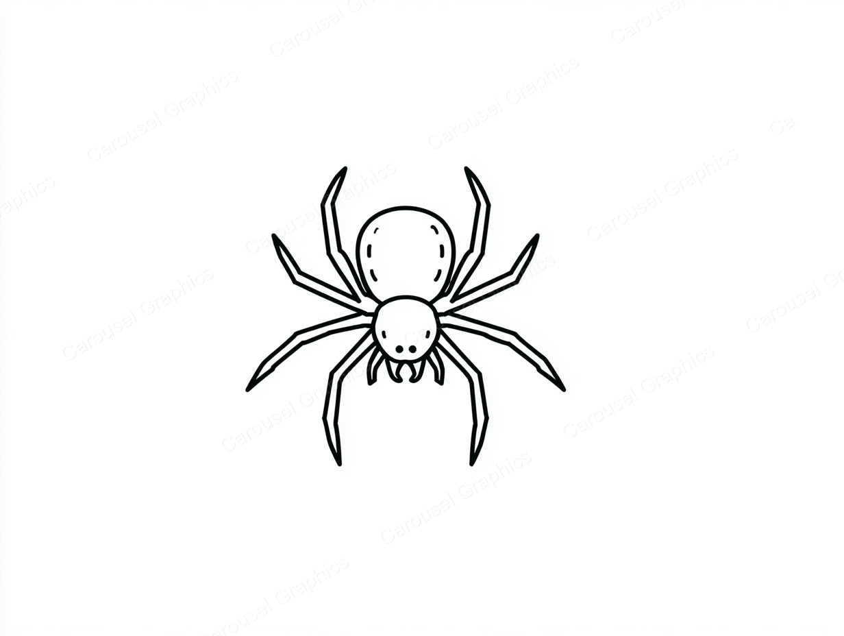 Spider Vector Graphic preview
