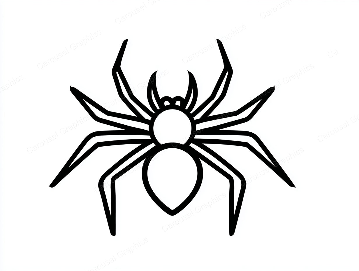 Spider Vector Graphic preview