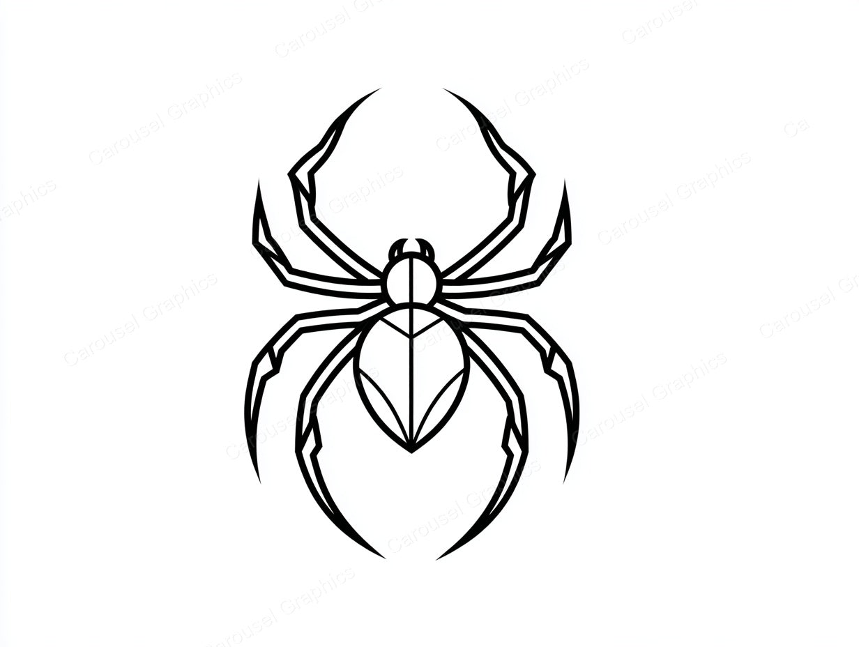 Spider Vector Graphic preview