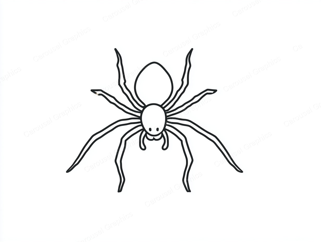 Spider Vector Graphic preview