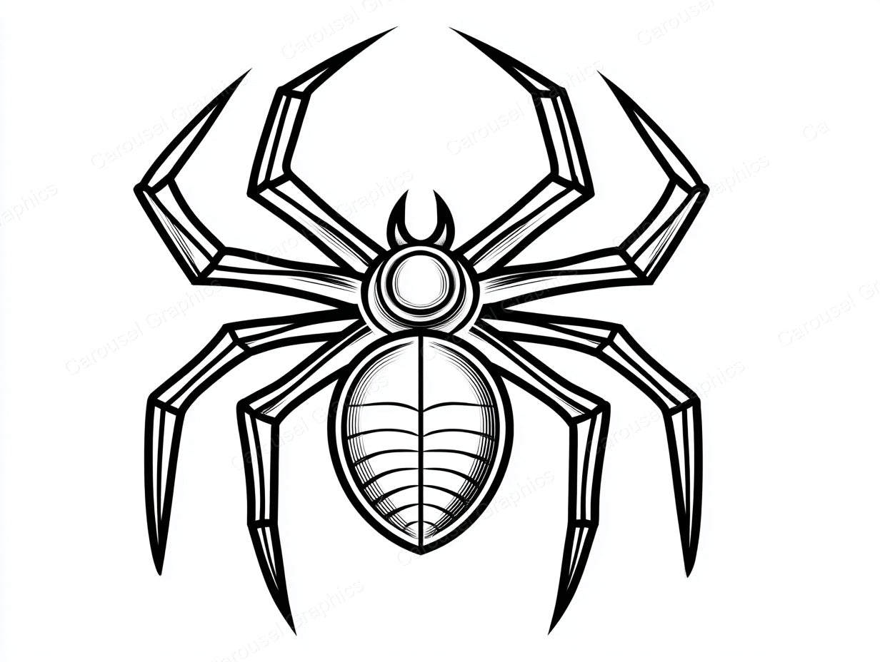 Spider Vector Graphic preview