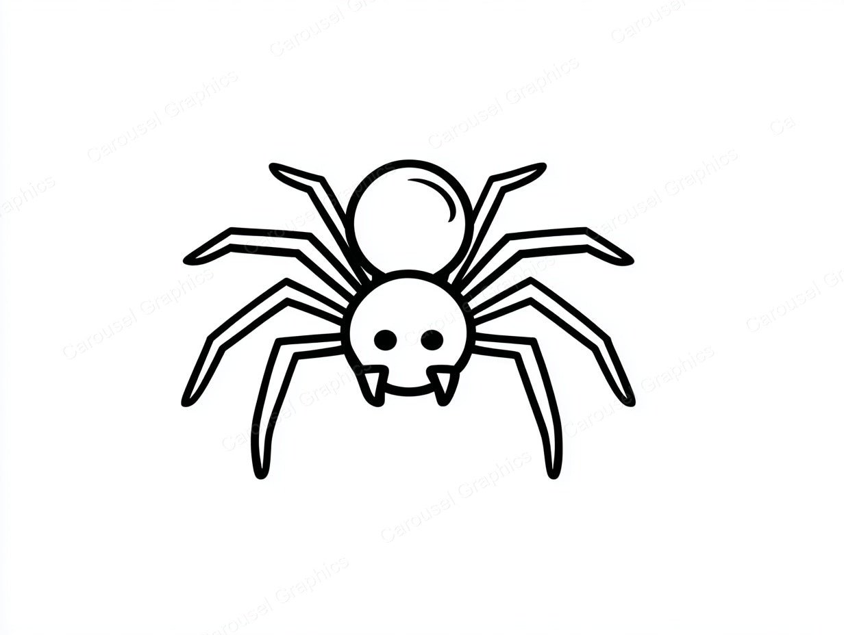 Spider Vector Graphic preview