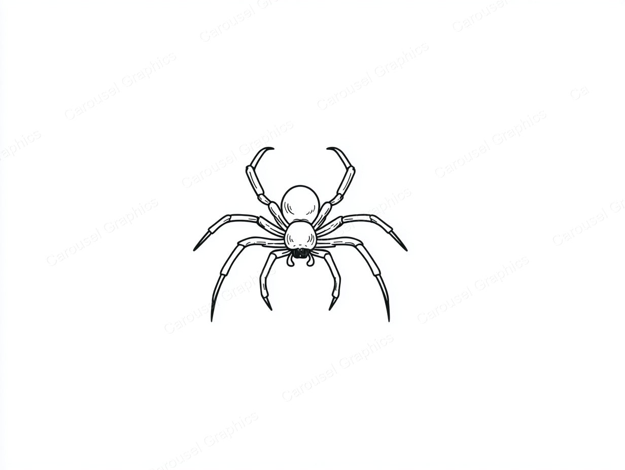 Spider Vector Graphic preview