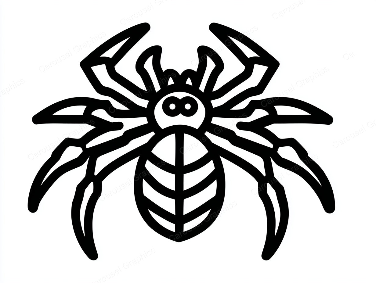 Spider Vector Graphic preview