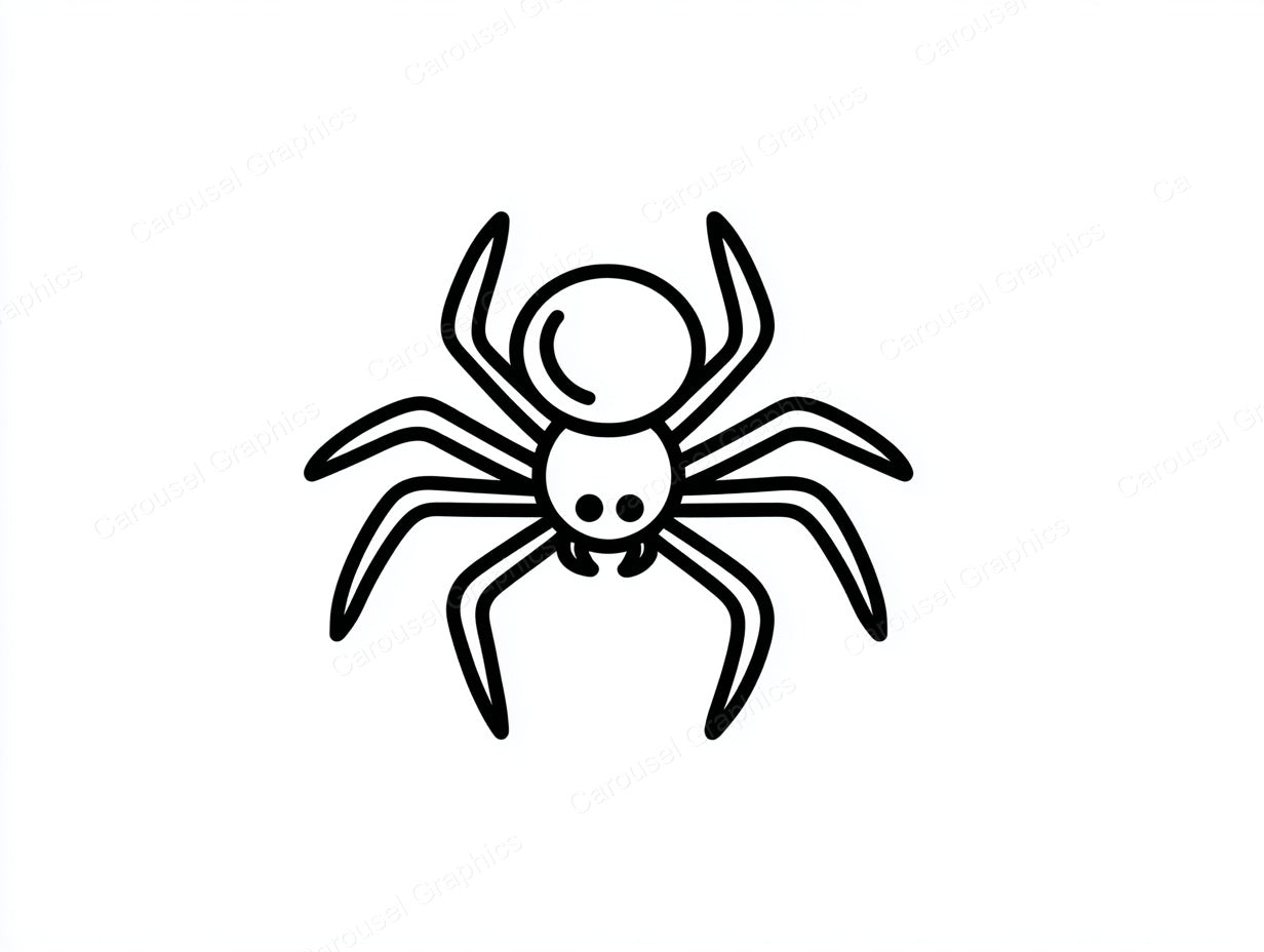 Spider Vector Graphic preview