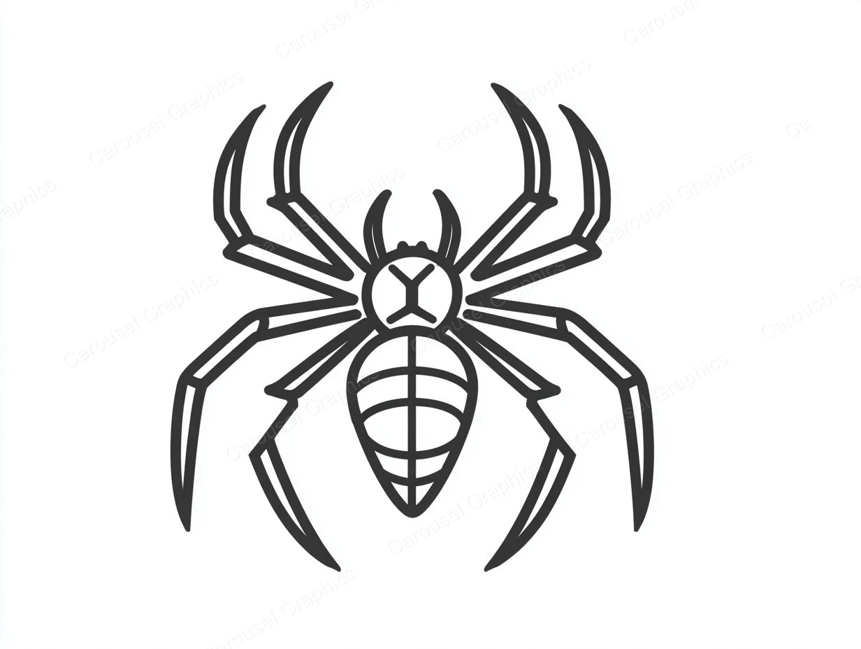 Spider Vector Graphic preview