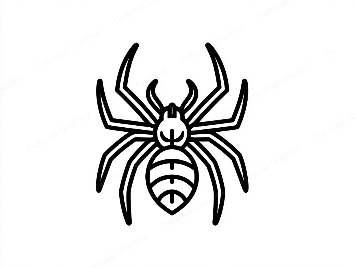 Spider Vector Graphic preview
