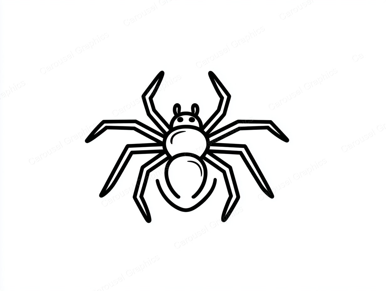Spider Vector Graphic preview