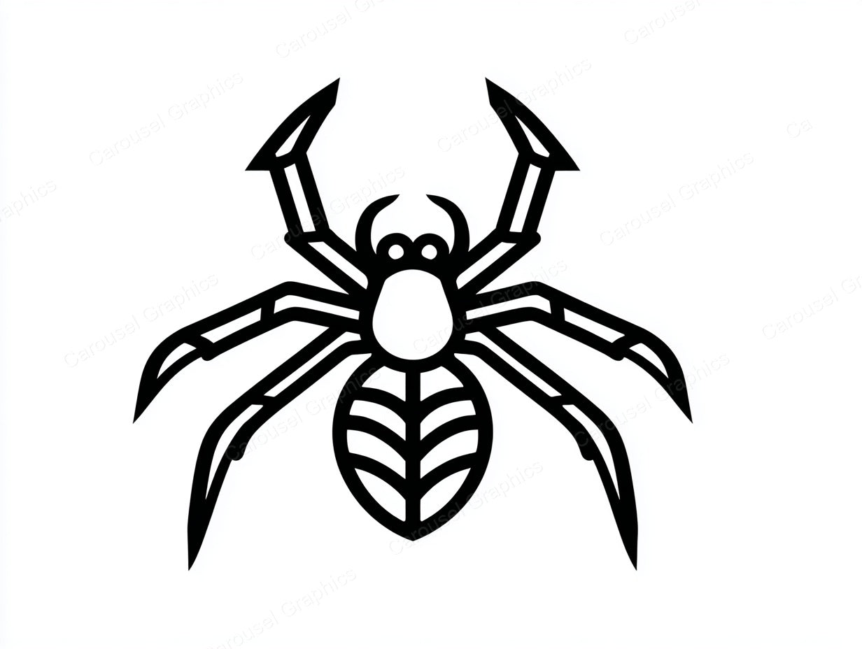 Spider Vector Graphic preview