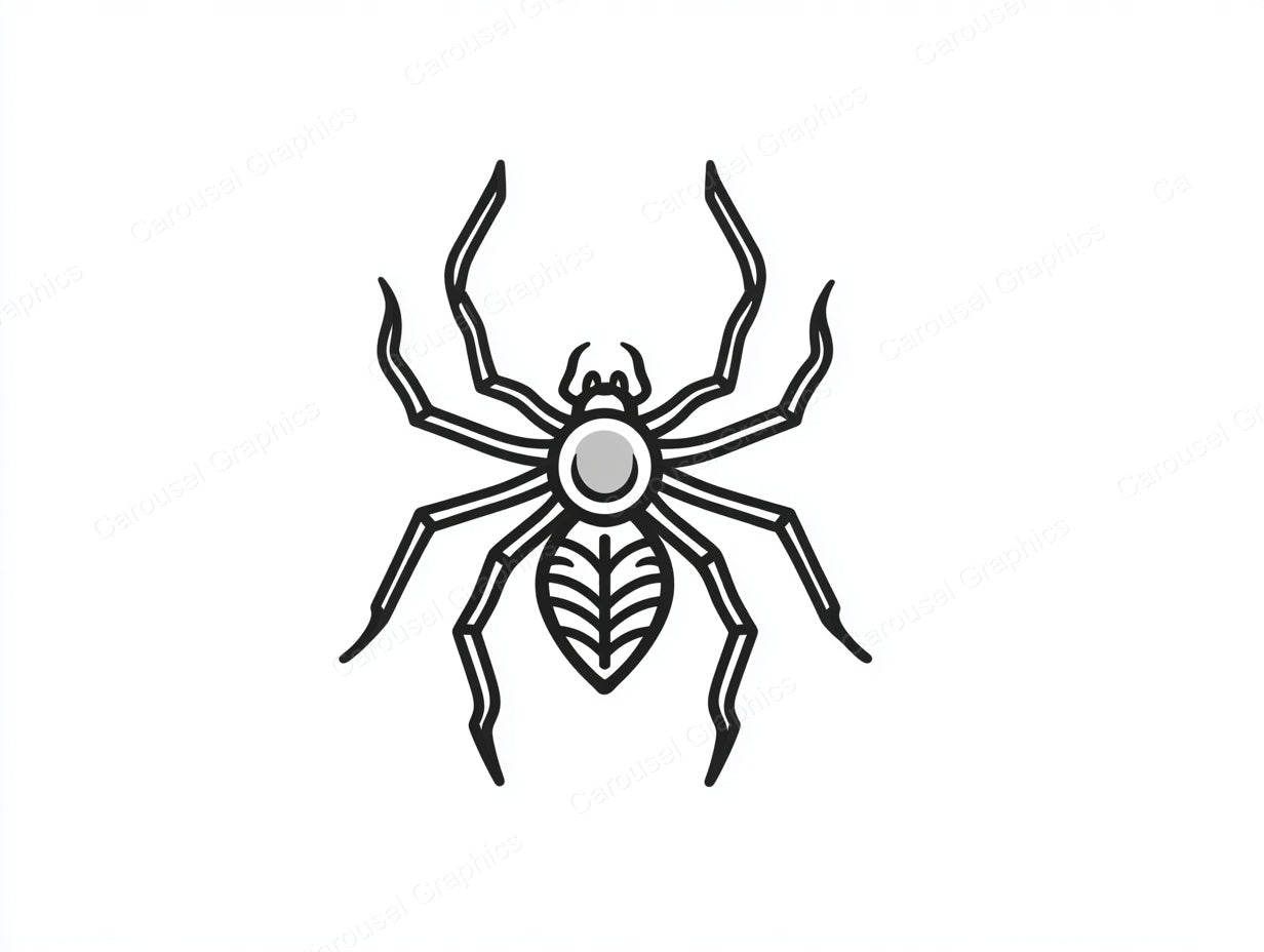 Spider Vector Graphic preview