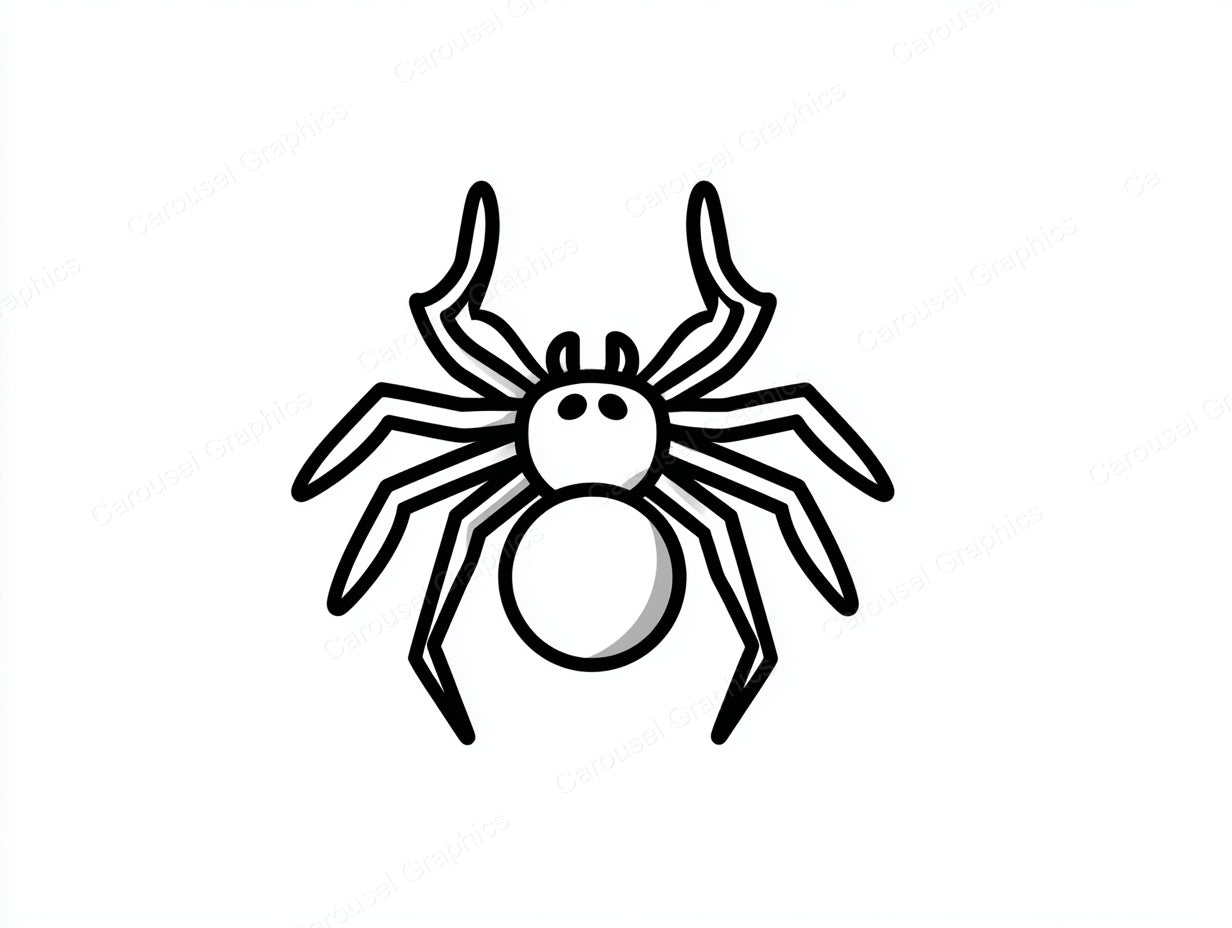 Spider Vector Graphic preview
