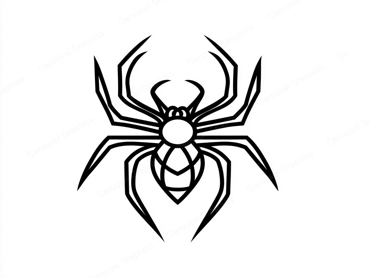 Spider Vector Graphic preview