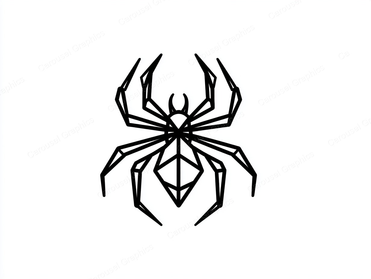 Spider Vector Graphic preview