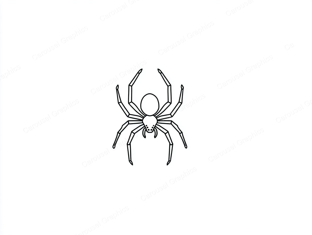 Spider Vector Graphic preview