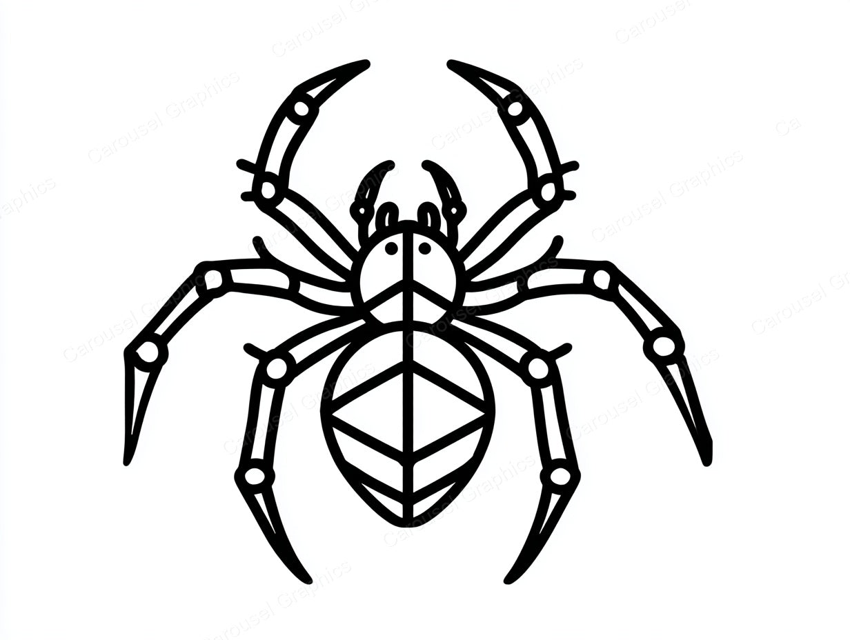 Spider Vector Graphic preview
