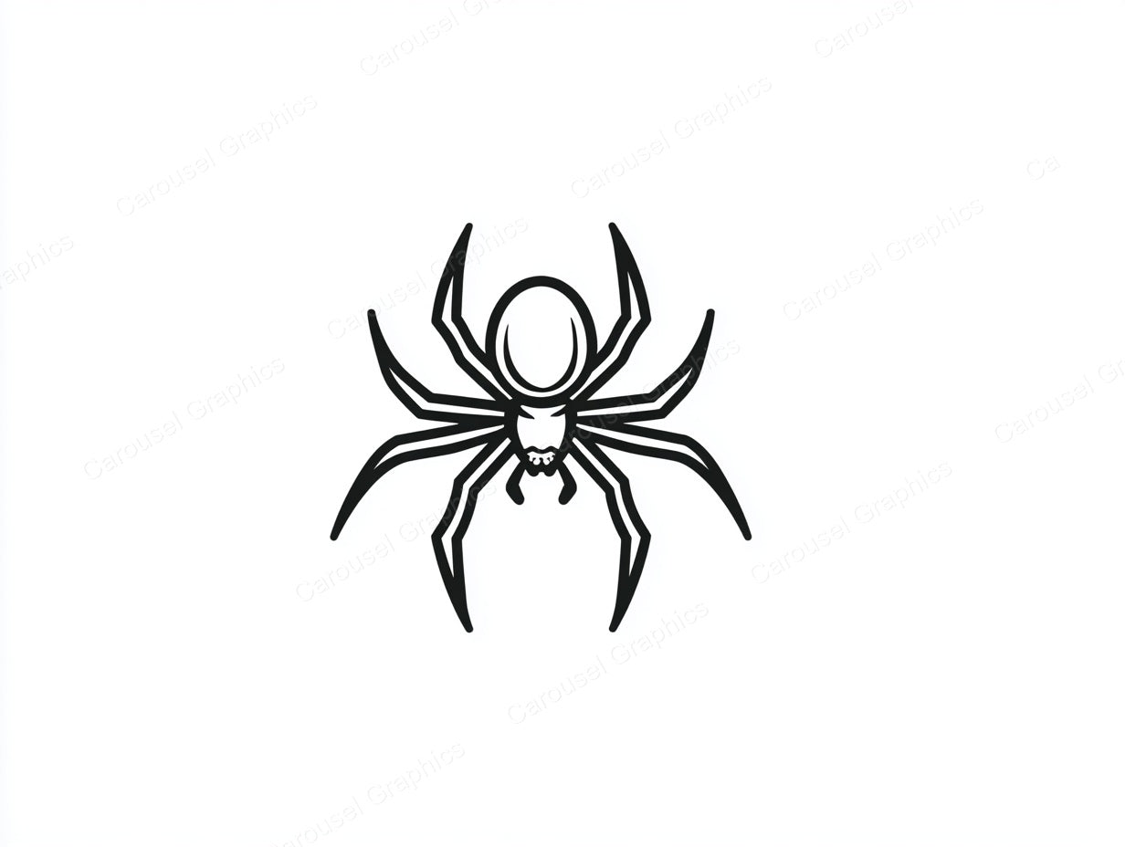 Spider Vector Graphic preview