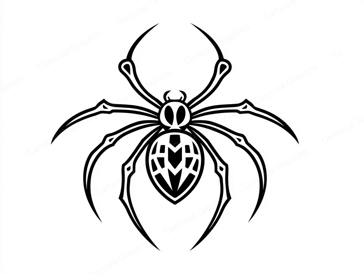 Spider Vector Graphic preview