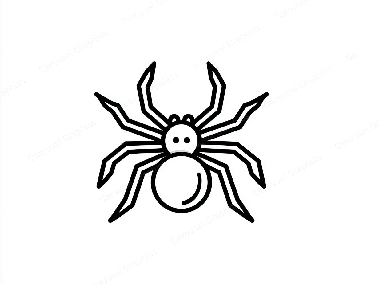 Spider Vector Graphic preview