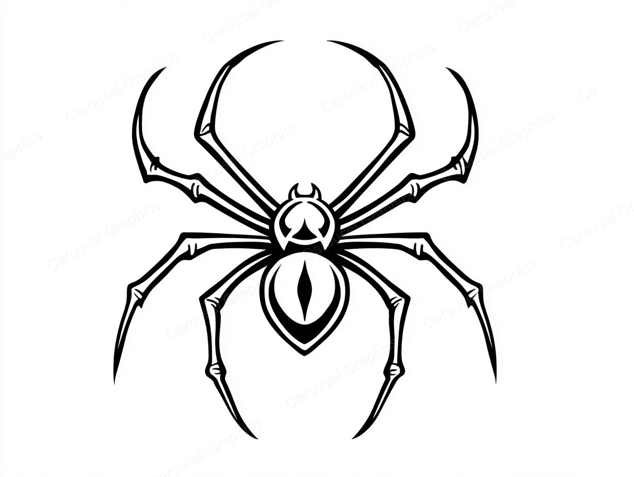 Spider Vector Graphic preview