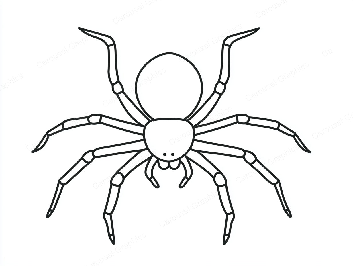 Spider Vector Graphic preview