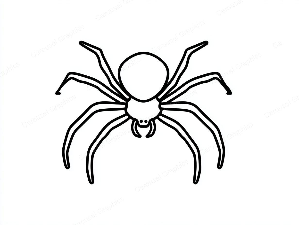 Spider Vector Graphic preview