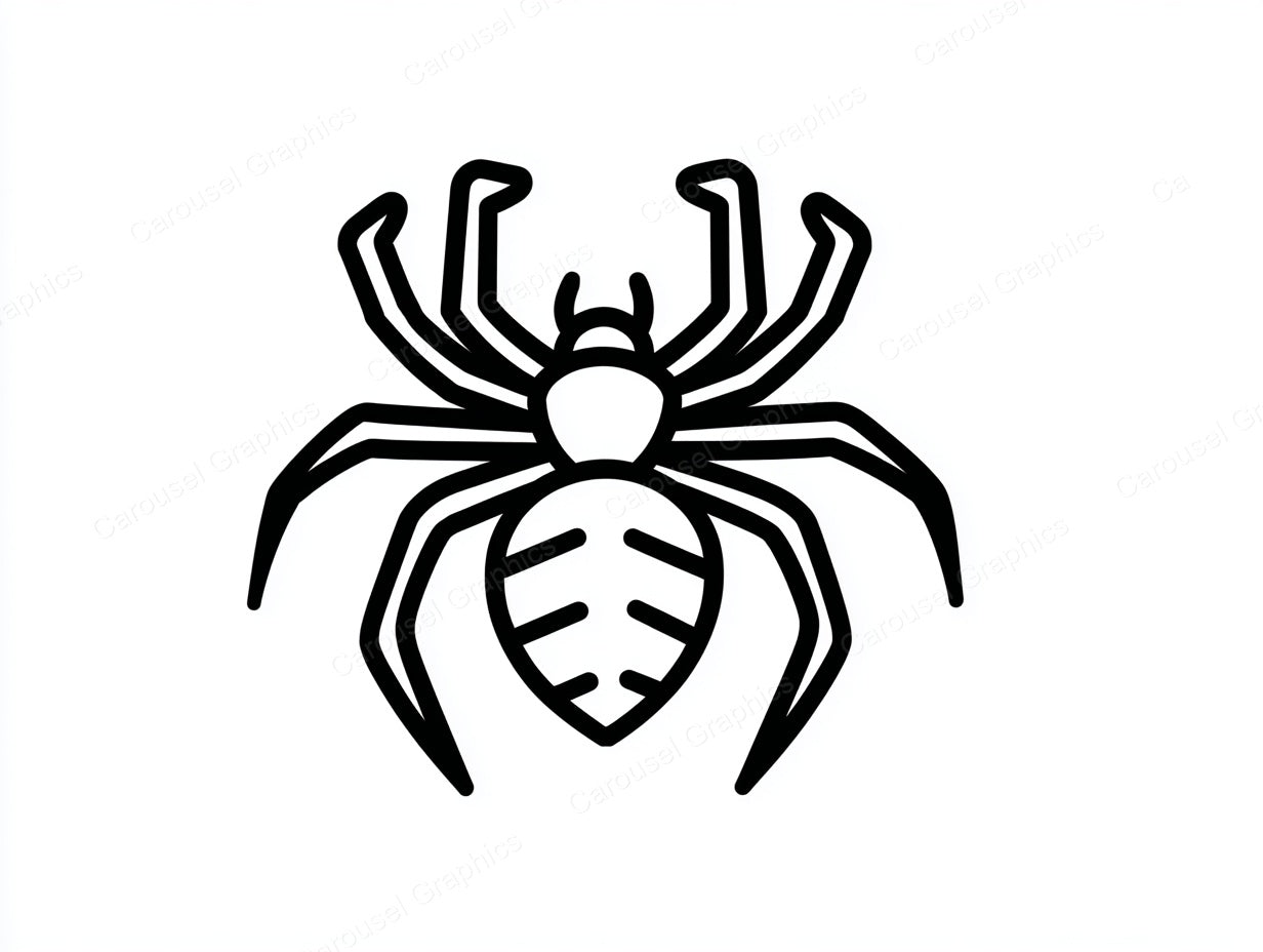 Spider Vector Graphic preview