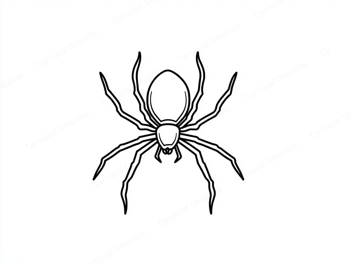 Spider Vector Graphic preview