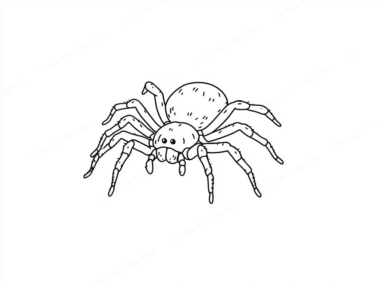 Spider Vector Graphic preview