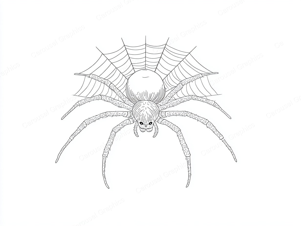 Spider Vector Graphic preview