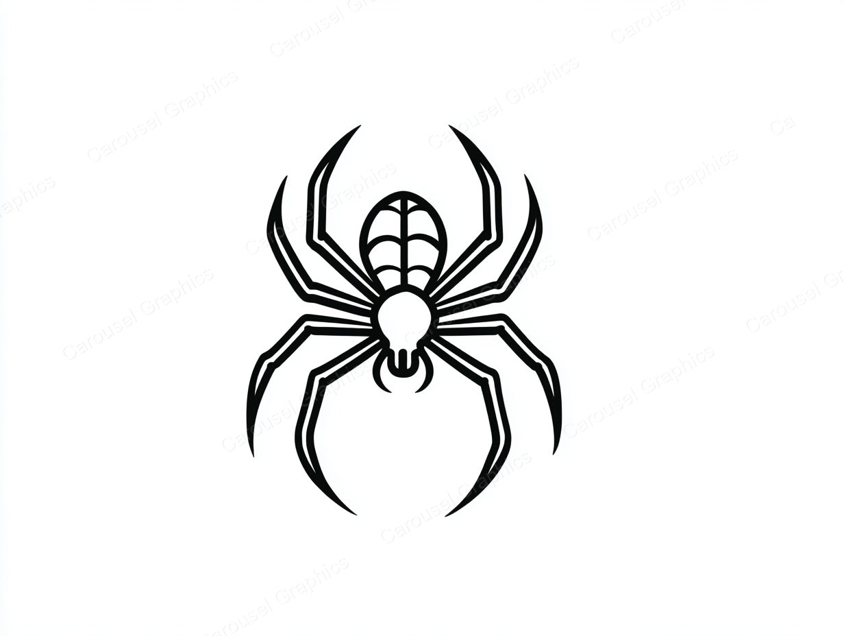 Spider Vector Graphic preview
