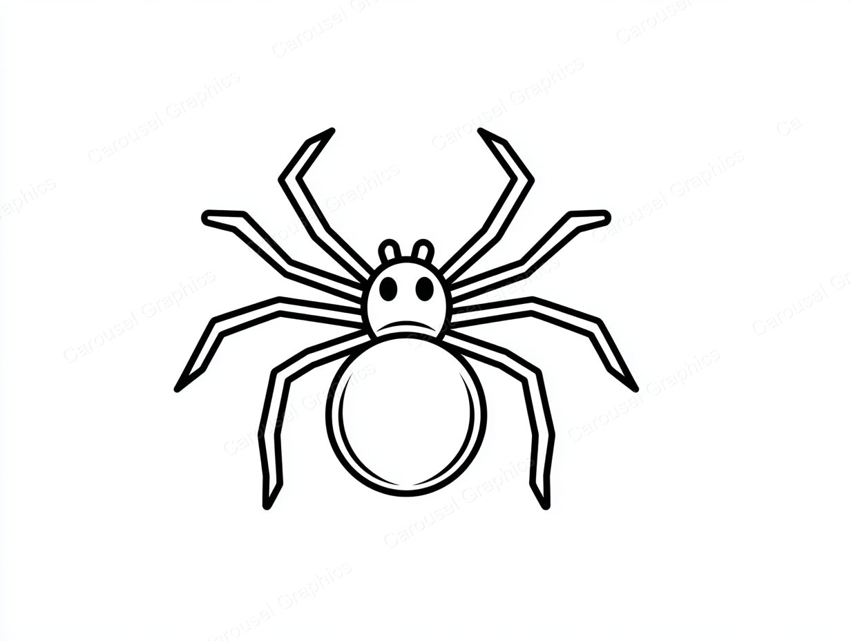 Spider Vector Graphic preview