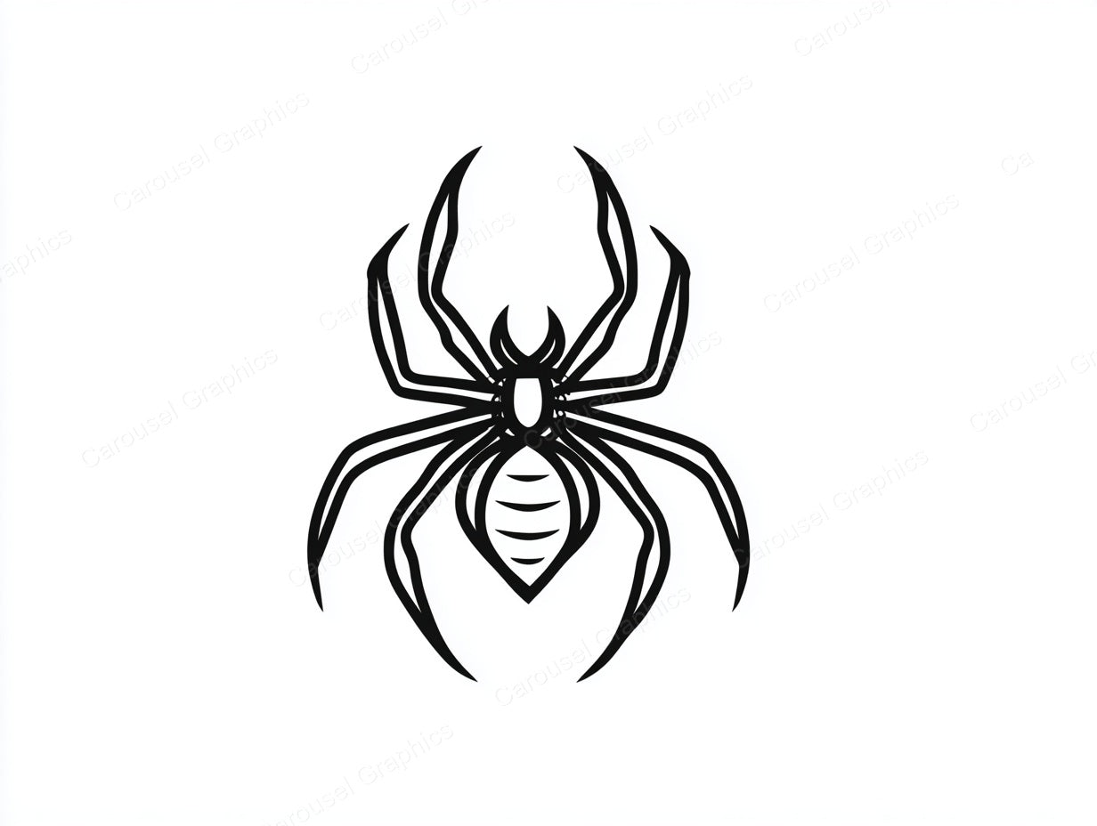 Spider Vector Graphic preview