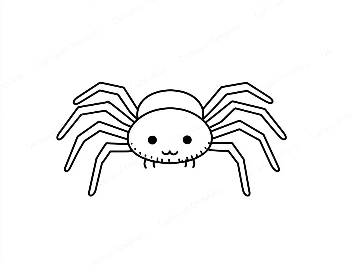 Spider Vector Graphic preview