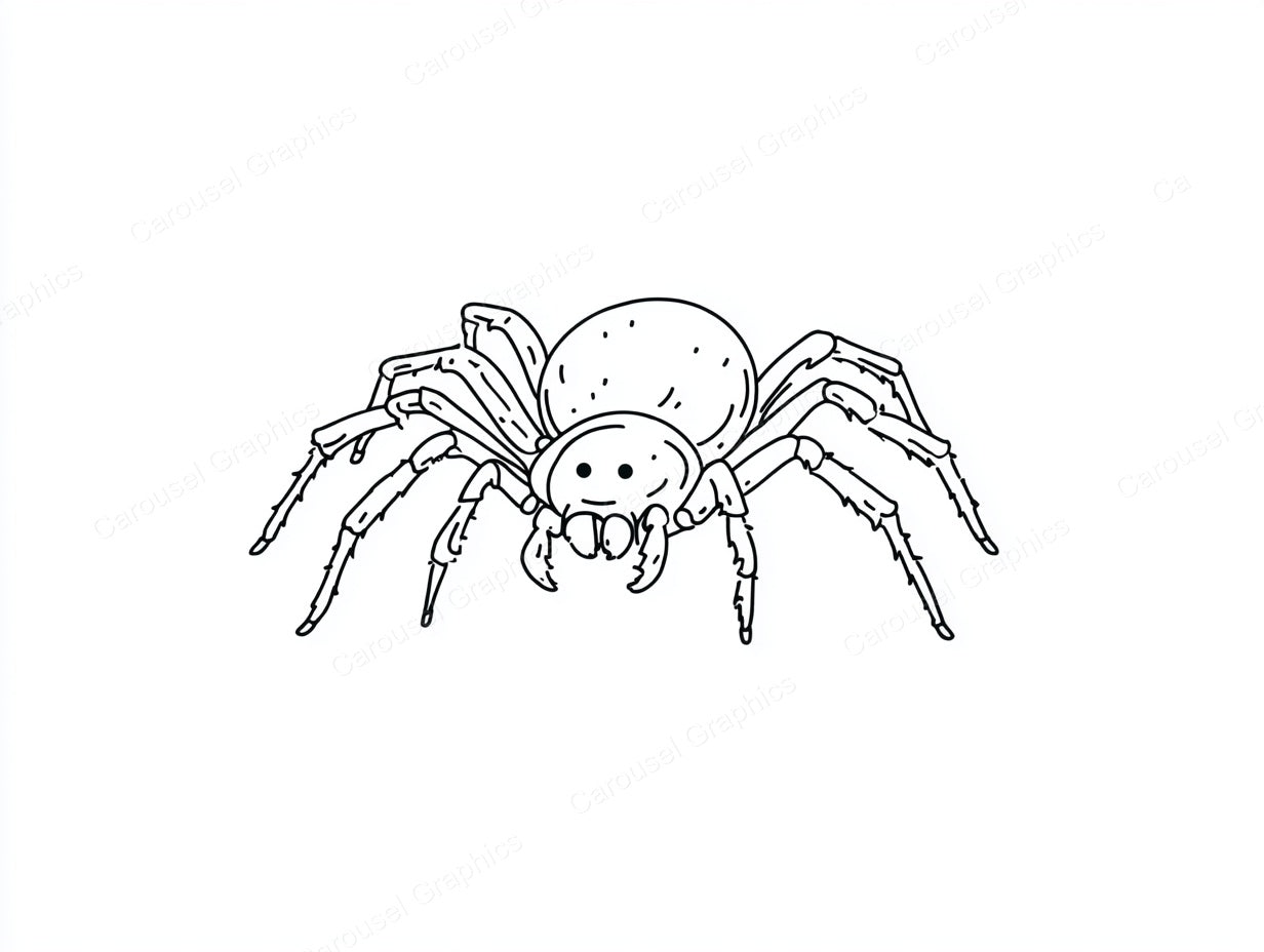 Spider Vector Graphic preview
