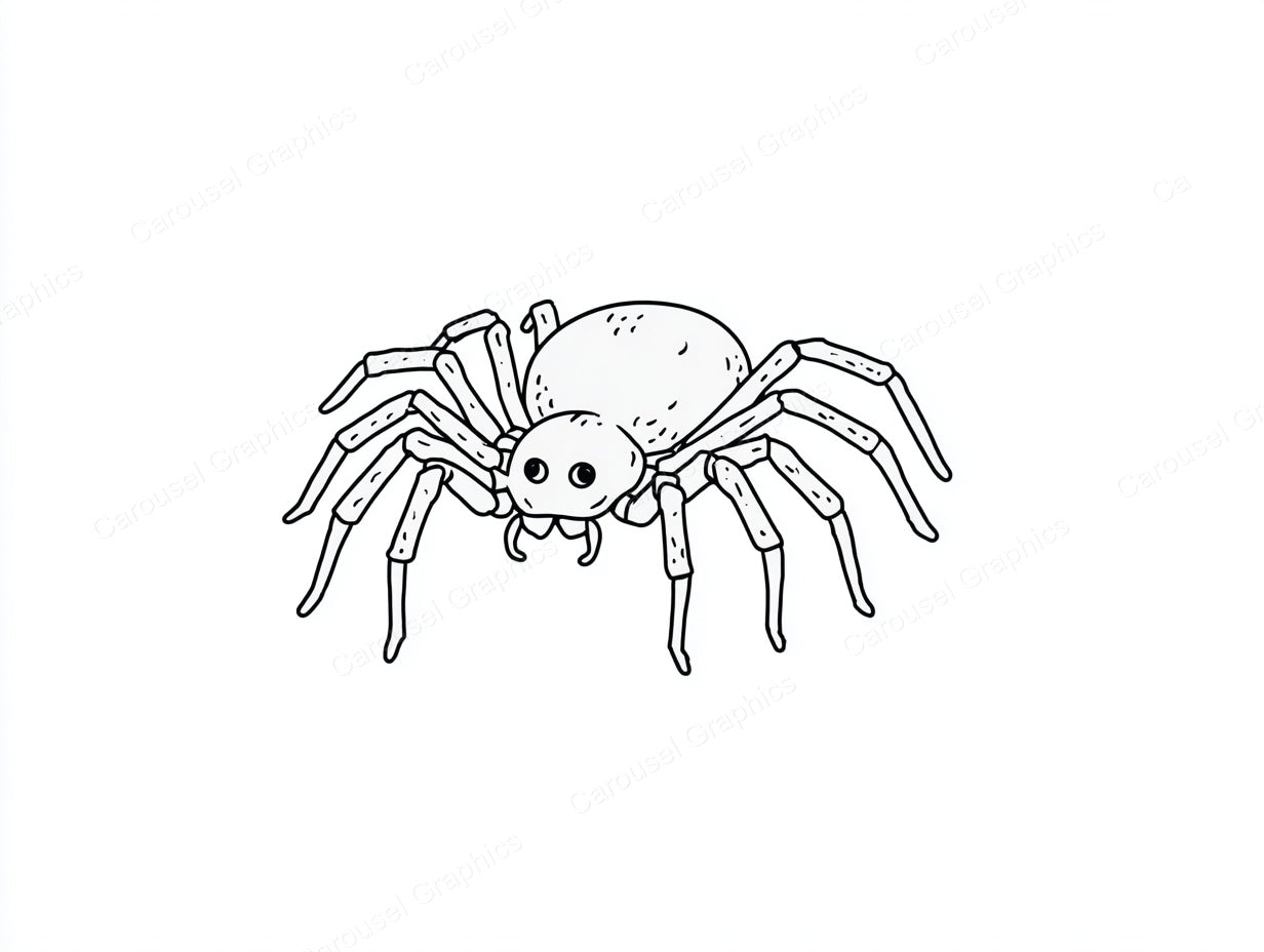 Spider Vector Graphic preview