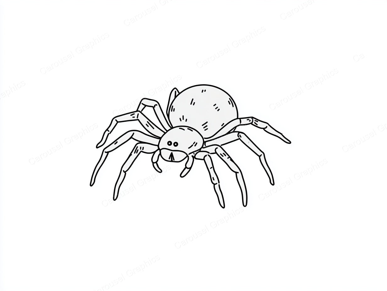 Spider Vector Graphic preview