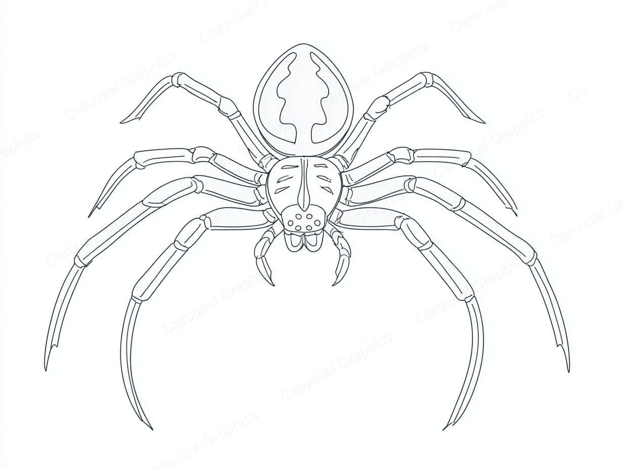 Spider Vector Graphic preview