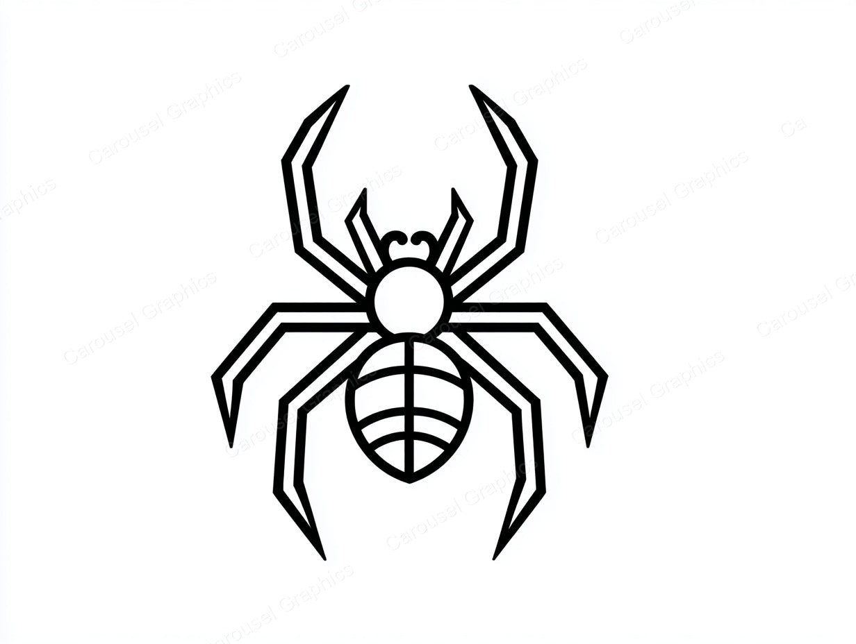 Spider Vector Graphic preview