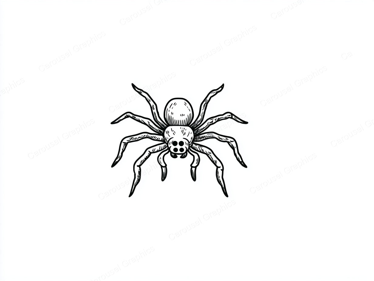 Spider Vector Graphic preview
