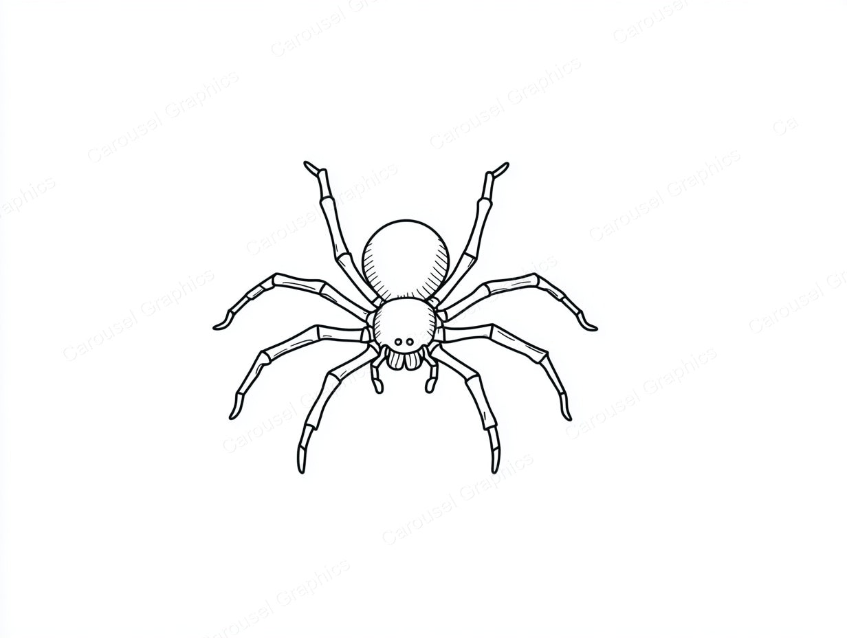 Spider Vector Graphic preview